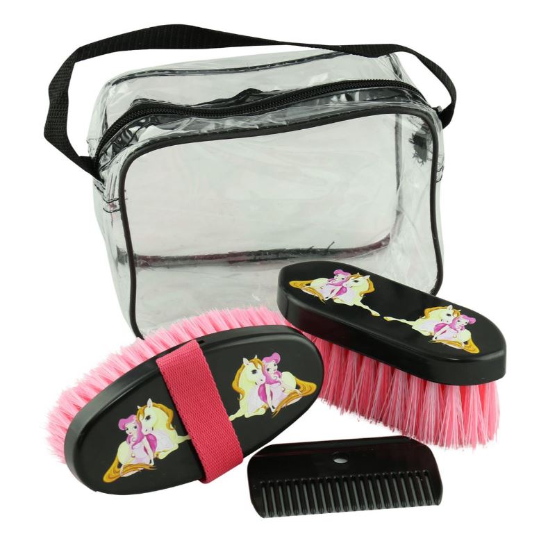 Golden Girl Pony Brush Set