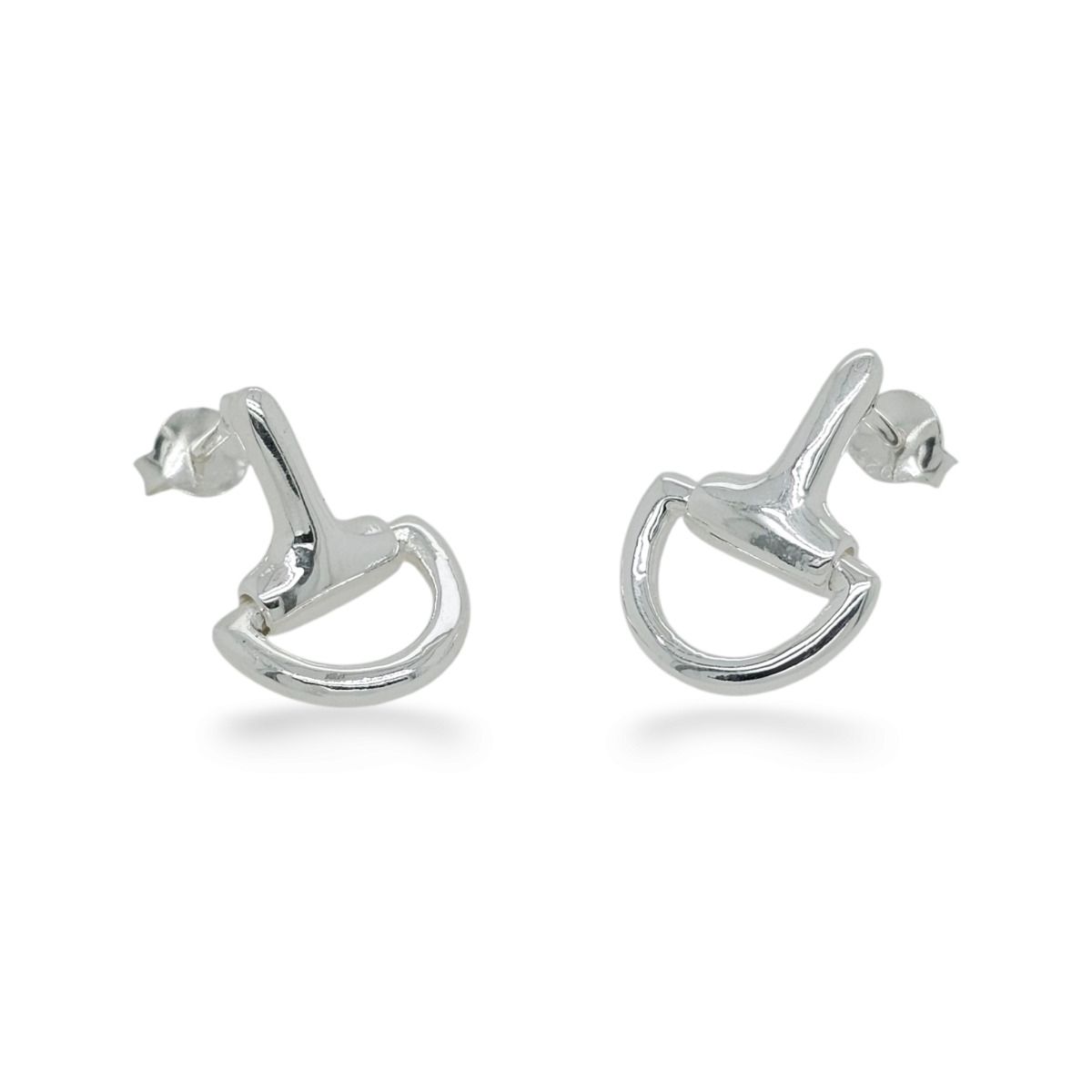 Horse Bit Stud Earrings