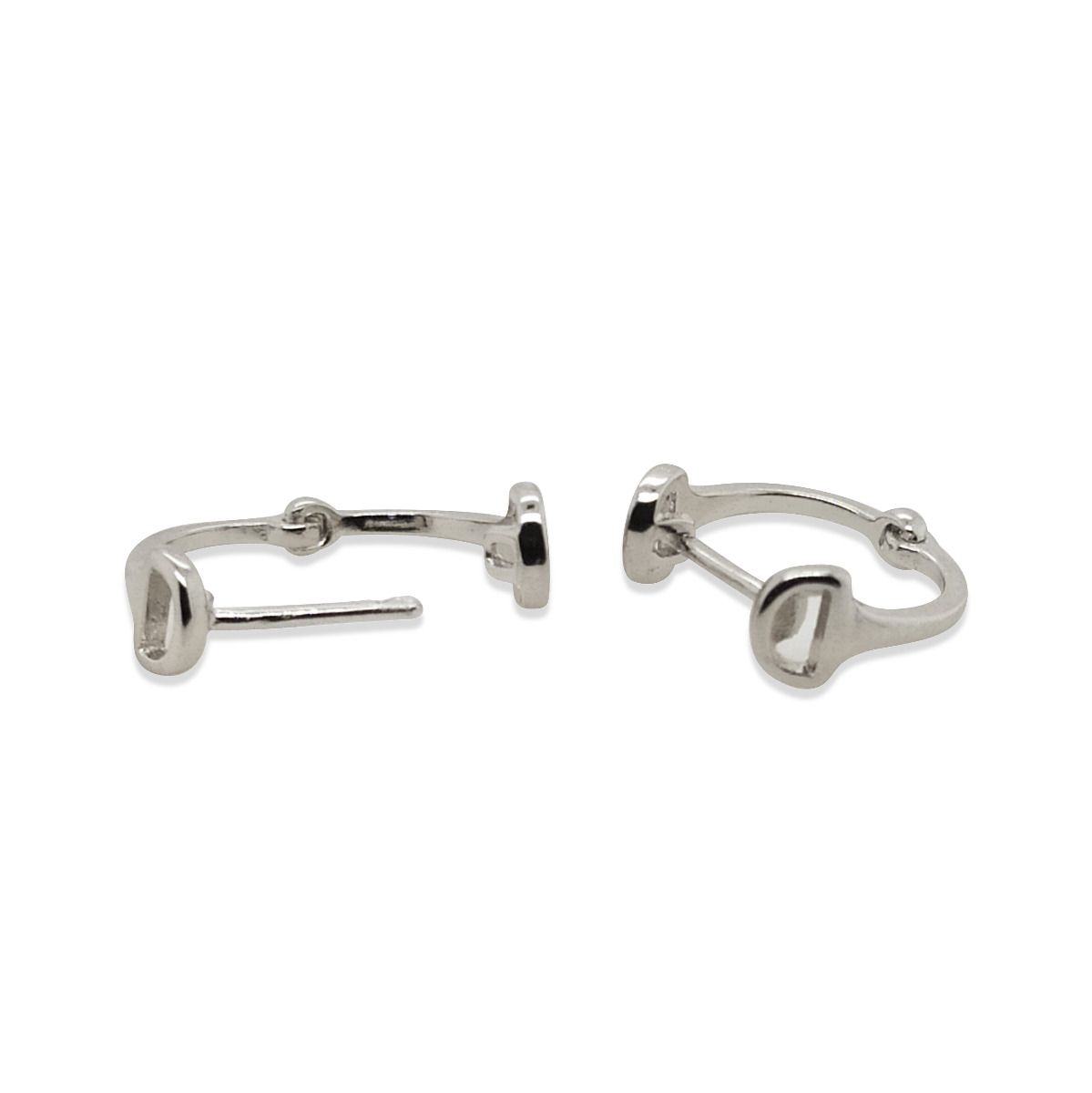 Mountain Creek Jewellery - Earrings S/s Snaffle Huggies