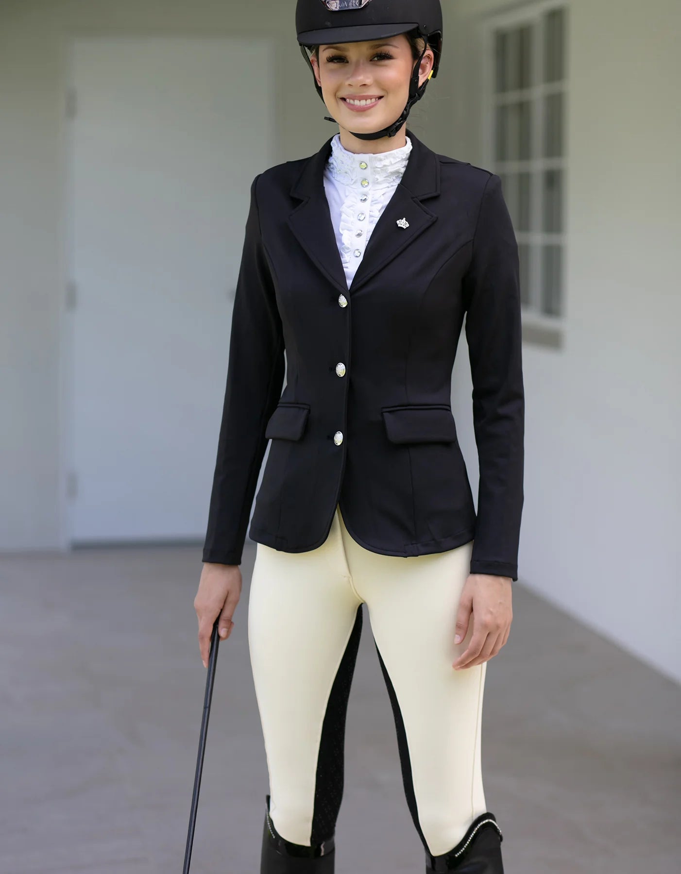 Giddy Up Girl Cleo Black Stretch Show Jacket