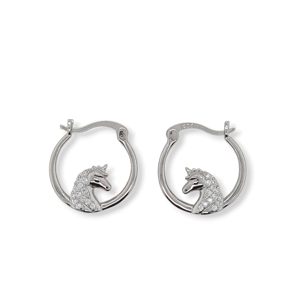 Unicorn Hoop Earrings