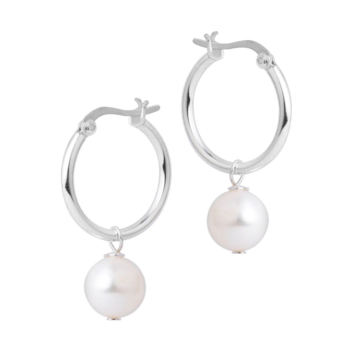 Mountain Creek Jewellery - Freshwater Pearls Hoops