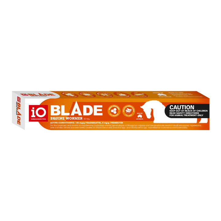IO BLADE EQUINE WORMER 30ML