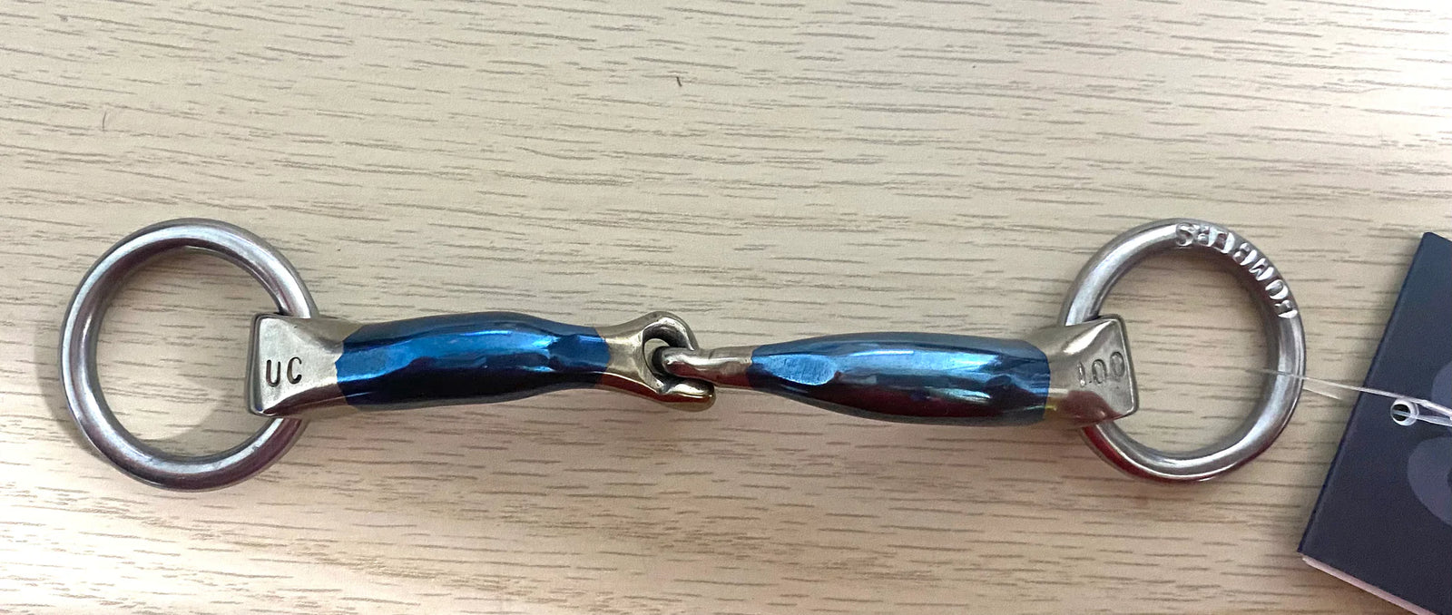 Bomber Bit Saddler Loose Ring Bradoon Ultra Comfy Lock Up B12