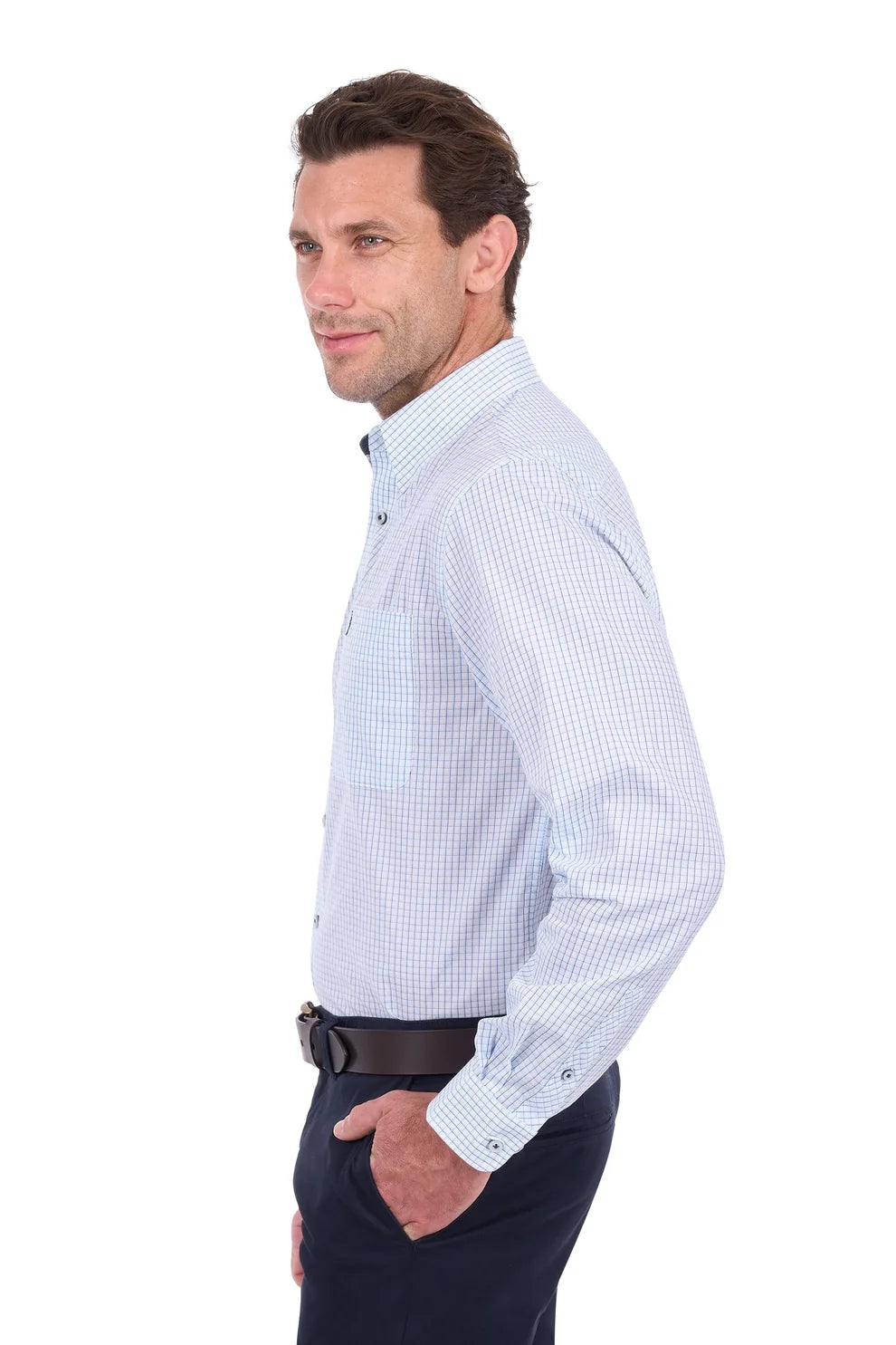 THOMAS COOK MENS LEO 1PKT LS SHIRT