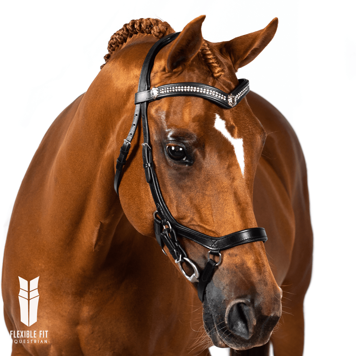 Flexible Fit - Premium Comfort Bridle Solace.