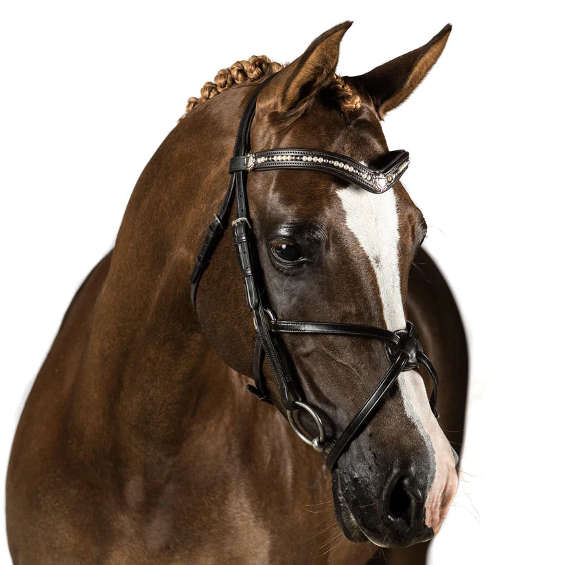 Flexible Fit - Havana Quantum Snaffle Bridle