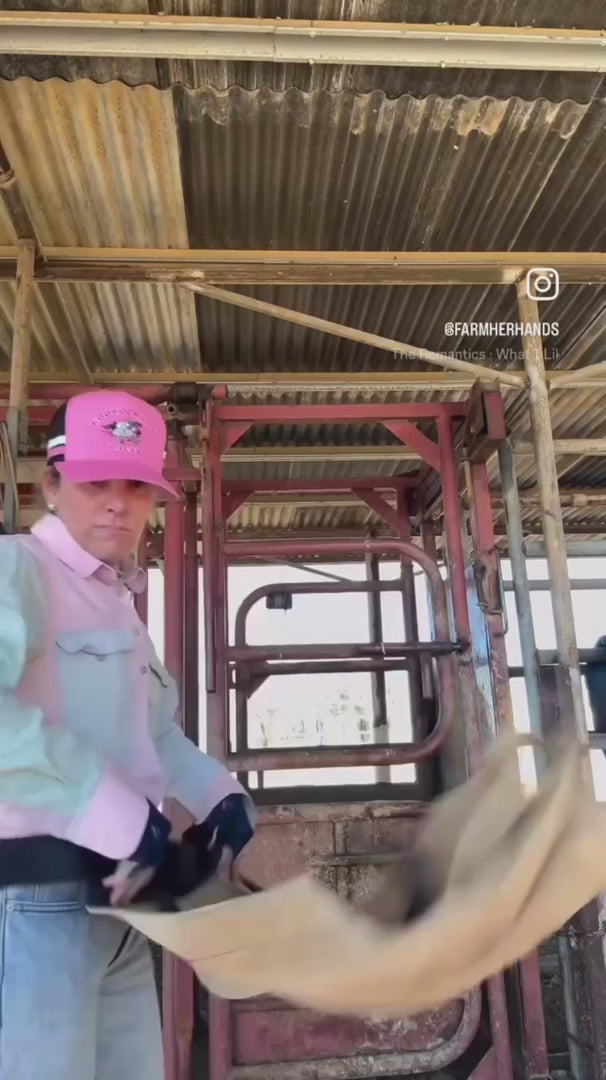 Hide to Tide - Pink Multi Workshirt