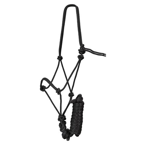 Professional Choice Rope Halter w/10' Lead