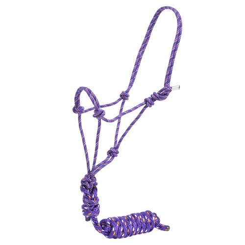Professional Choice Rope Halter w/10' Lead