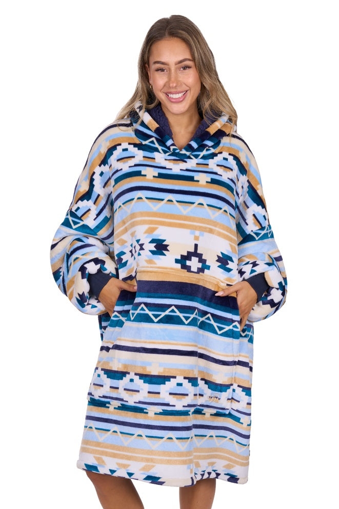 ADULTS AZTEC SNUGGLE HOODIE