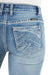 Pure Western Criss Cross Relax Rider Jeans 36 Leg