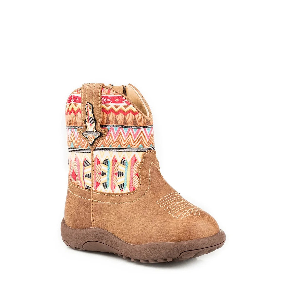 Roper Infant Cowbabies Azteca Booties