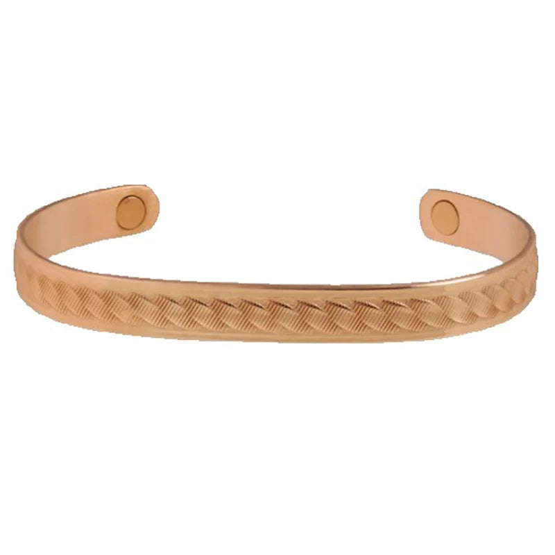 SABONA ROPE COPPER MAGNETIC WRIST BAND.