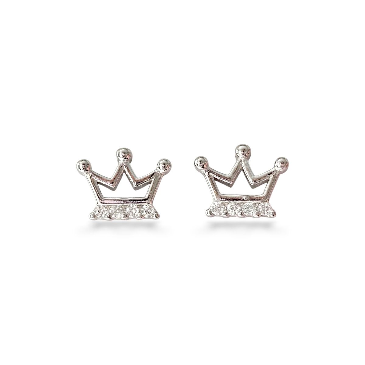 Crown Stud Earrings