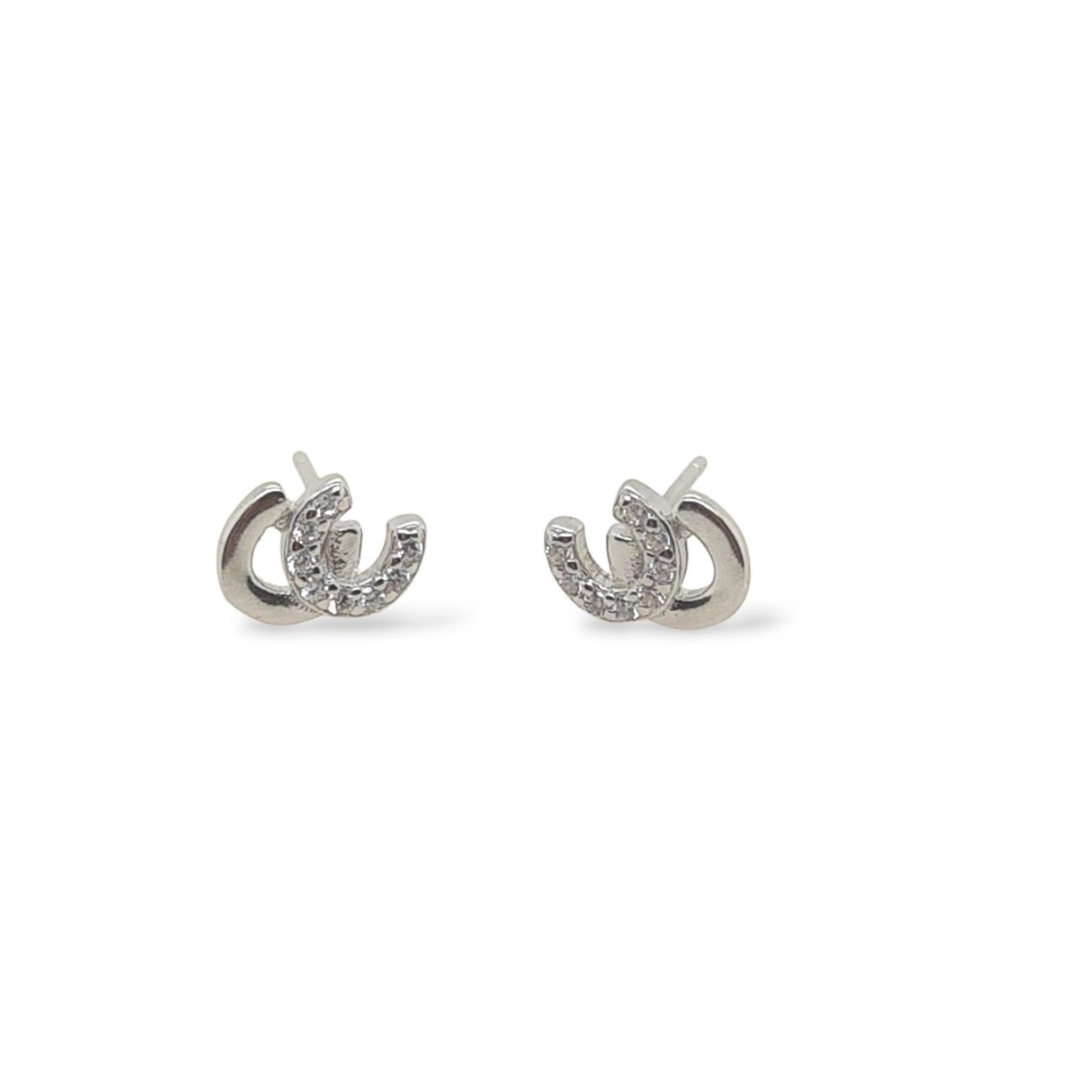 Double Horseshoe Studs