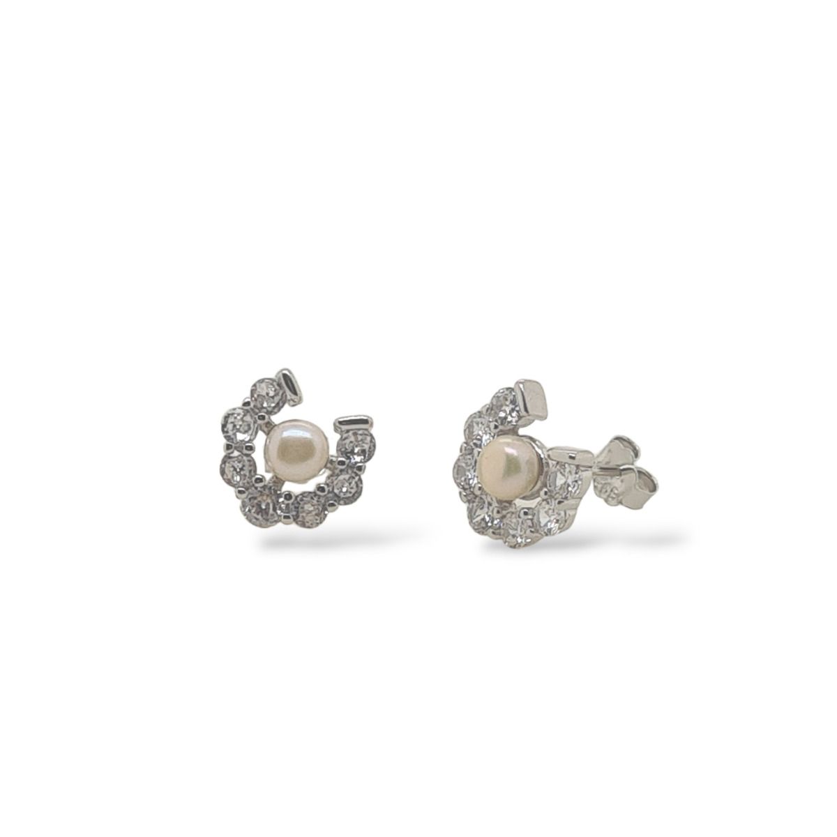 Mountain Creek Jewellery - Studs S/S &amp; CZ &amp; Pearl