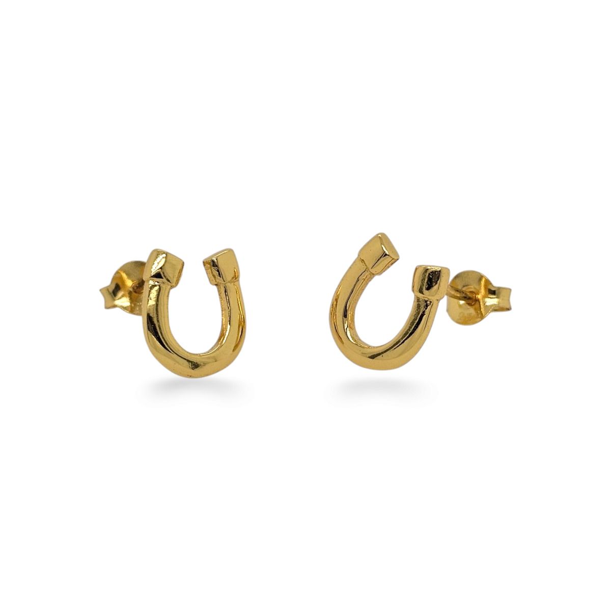 Horseshoe Stud Earrings