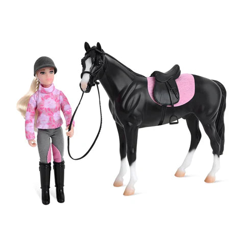 Breyer Freedom Logan & English Rider Lauren
