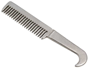 Pulling Comb with Hoof Pick