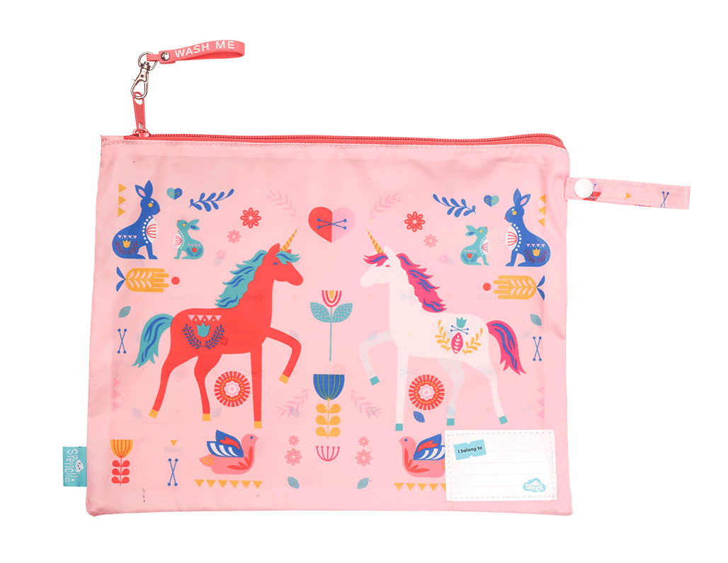 LITTLE CLEAN AND DIRTY BAG UNICORNIA