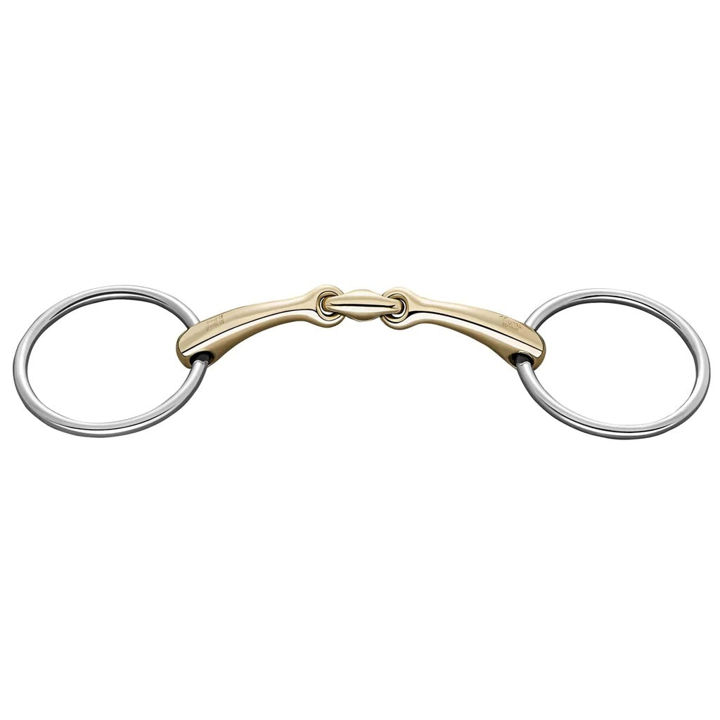 Sprenger Dynamic RS Loose Ring Snaffle 14mm Sensogan Double Jointed