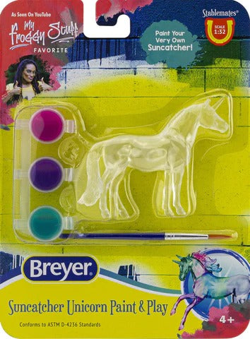 Breyer Activity Suncatcher Unicorn & Play Singles