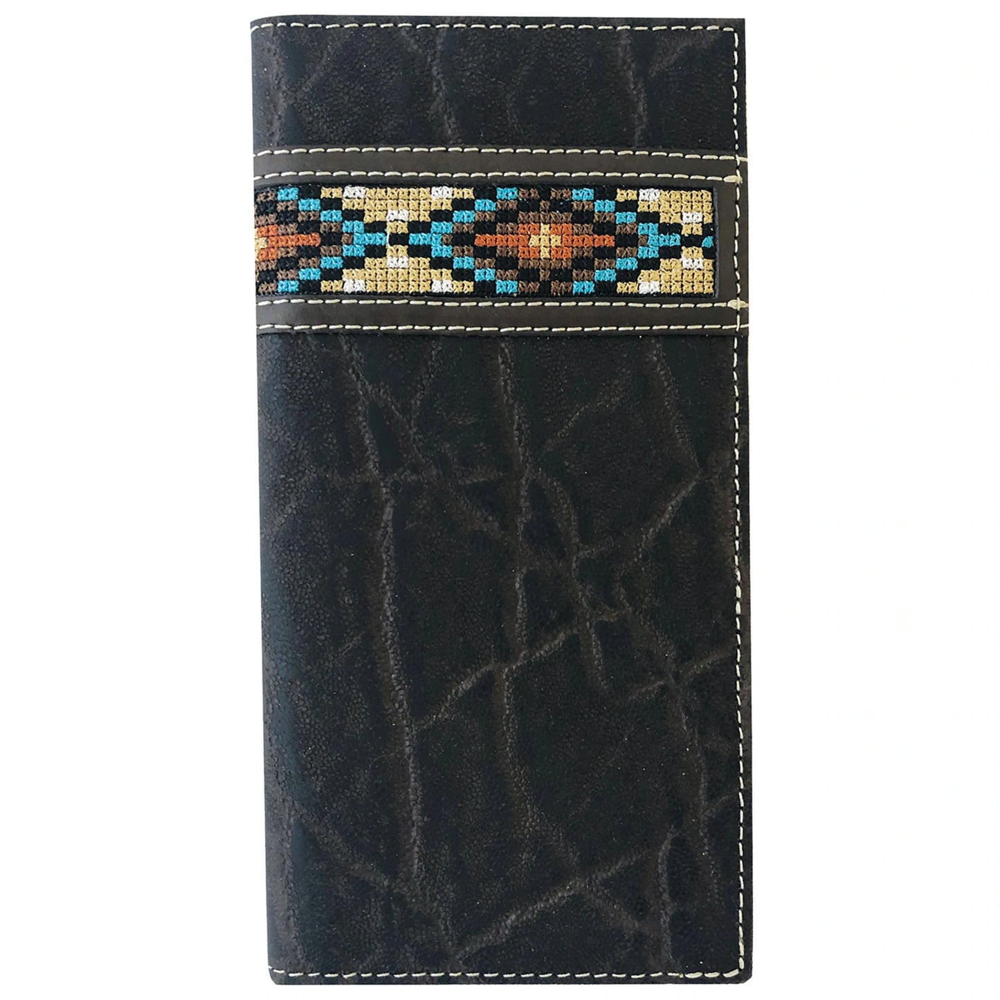 ROPER WALLET RODEO TOOLED LEATHER