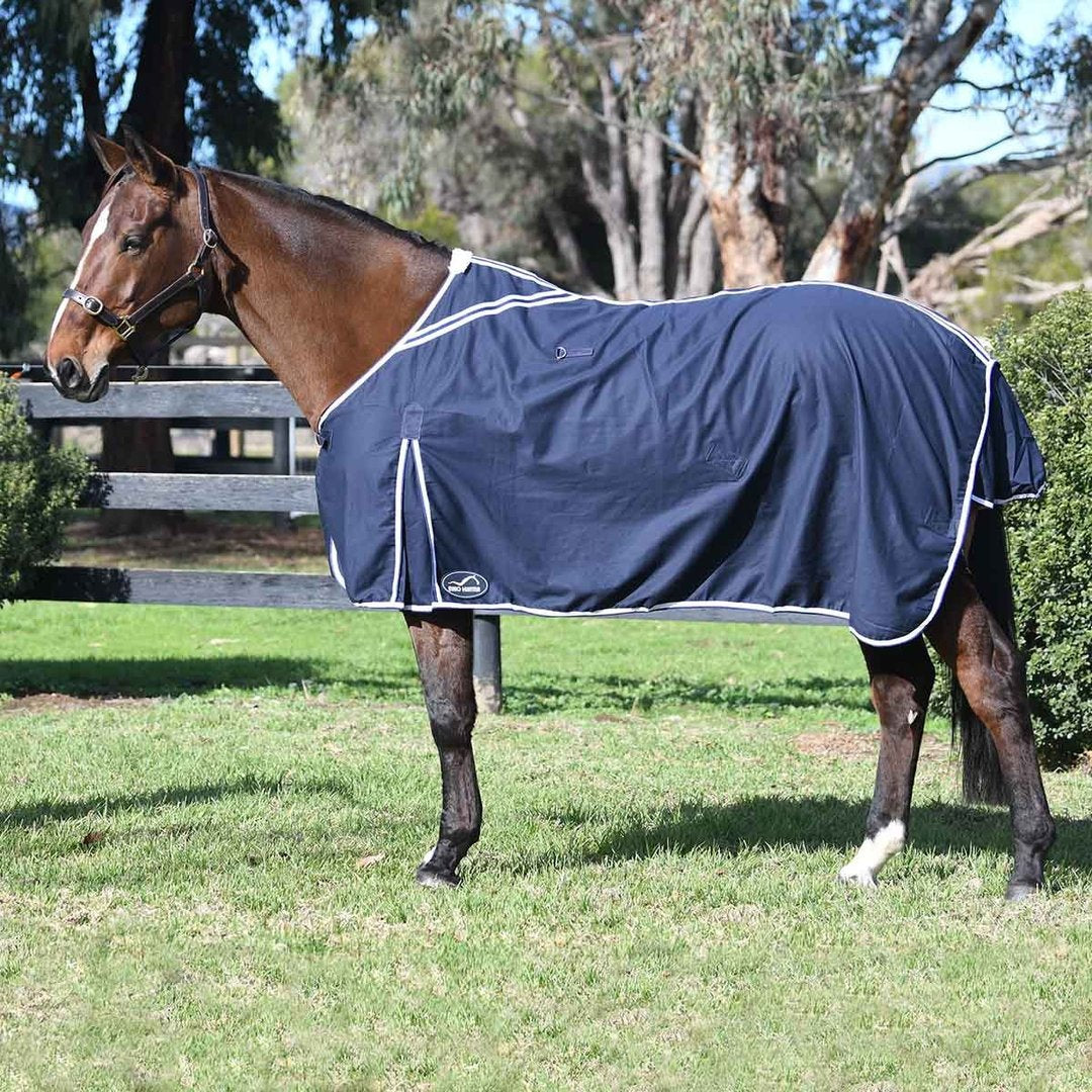 Eurohunter Cotton Show Rug (Navy)