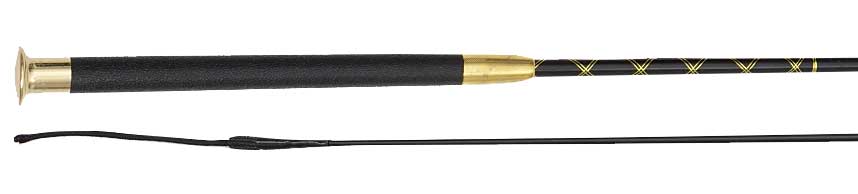 DRESSAGE WHIP BLK 120CM