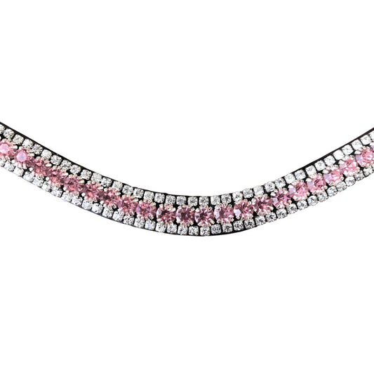 Lumiere Baby Pink Crystal Browband