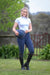 QJ Riding Wear Elle Competition Shirt Short Sleeve