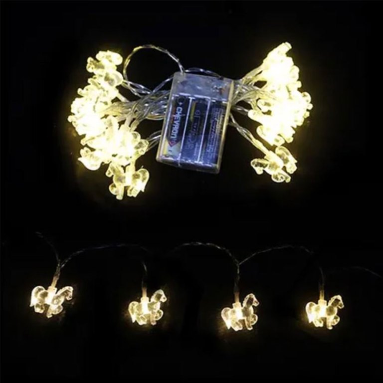 Horse Chirstmas Fairy Lights