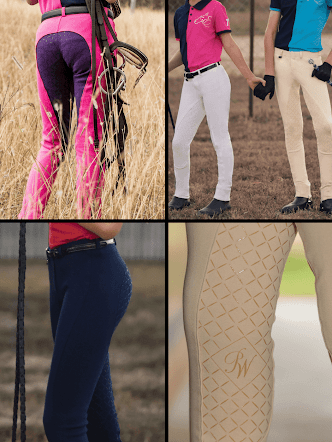 Peter Williams Childs Full Seat Gel Jodhpurs