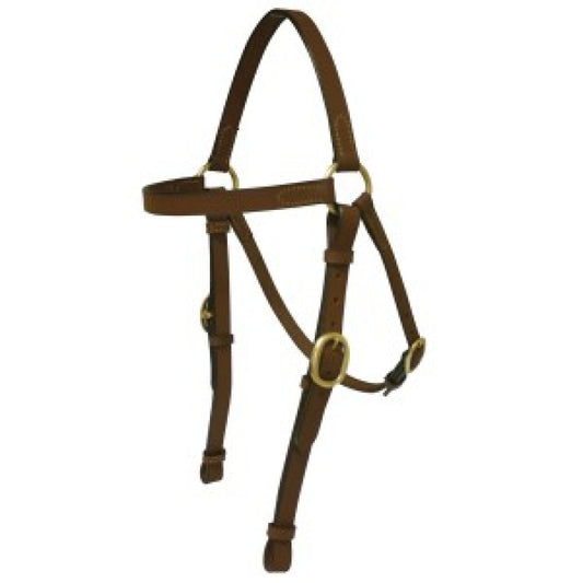 Leather Stock Bridle