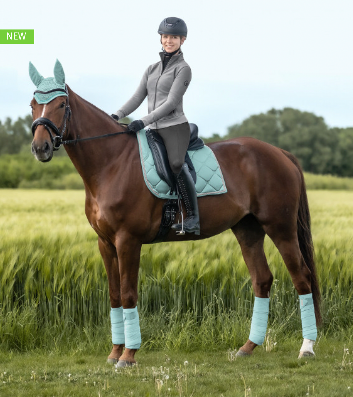 Saddle Pad All Purpose Valencia Stone Grey/Silver