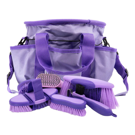 EUROHUNTER SOFTTOUCH GROOMING BAG INCLUDING 6 BRUSHES