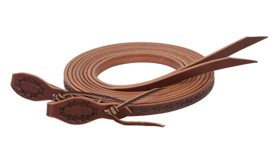 Weaver Barbed Wire Coll Split Reins.