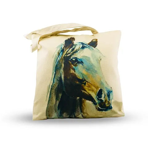 HORSE HEAD TOTE BAG