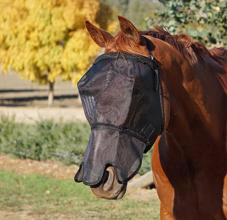 Flyveils by Design Flyveil with Nose and Fur Lining