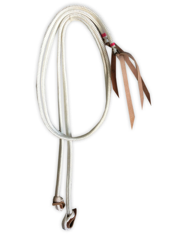 Toprail Flat Braided Split Campdraft Reins.