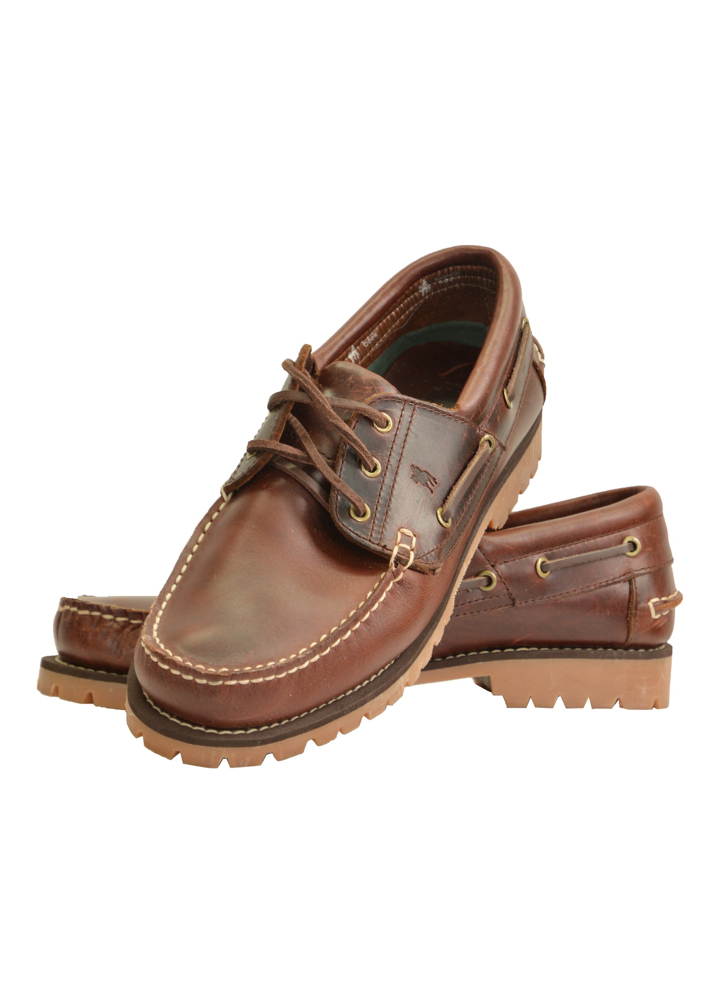 WOMENS CRUISER BOAT SHOE - CLEATED SOLE